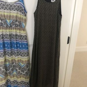 2 Xtra Small Maxi Dress Bundle